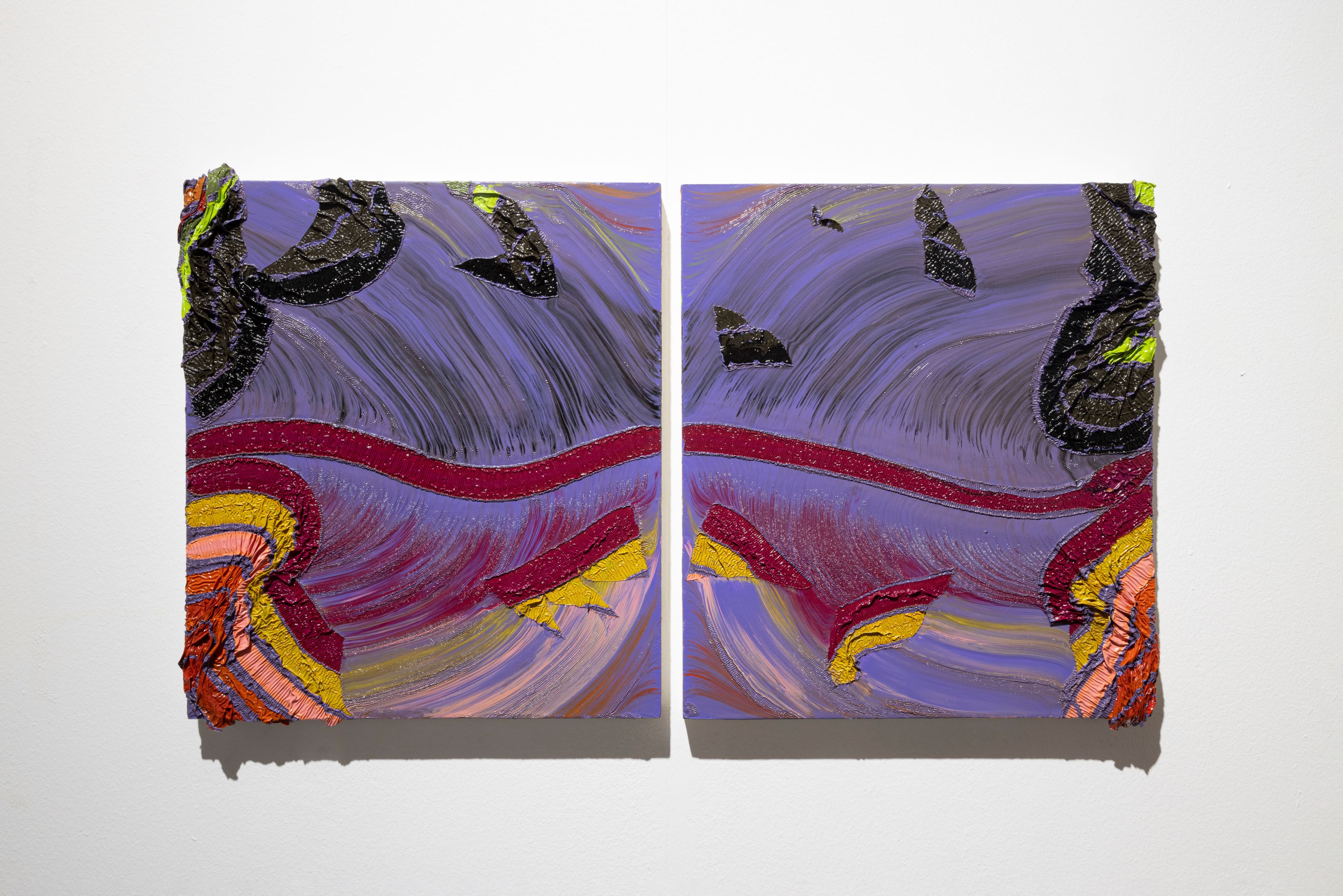 Joke landscape (violet)